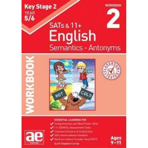 Warren Vokes - KS2 Semantics Year 5/6 Workbook 2 - Antonyms - Paperbac image 1