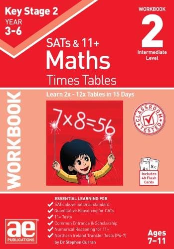 Dr Stephen C Curran - KS2 Times Tables Workbook 2 : 15-day Learning Pr image 1