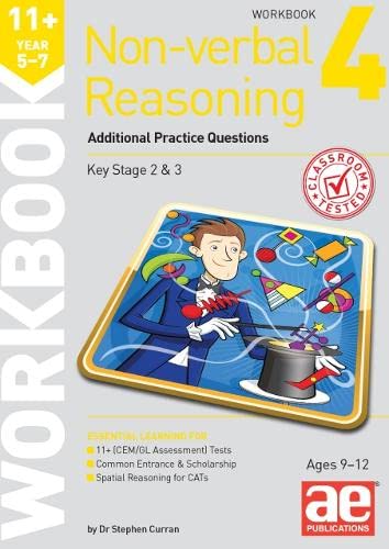 Andrea F Richardson - 11+ Non-verbal Reasoning Year 5-7 Workbook 4 : A image 1