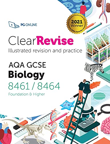 ClearRevise AQA GCSE Biology 8461/8464 - Paperback image 1