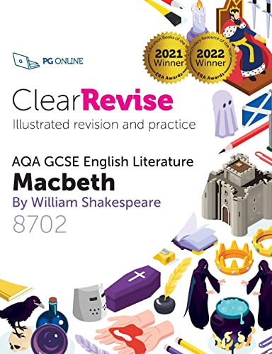ClearRevise AQA GCSE English Literature: Shakespeare, Macbeth - Paperb image 1