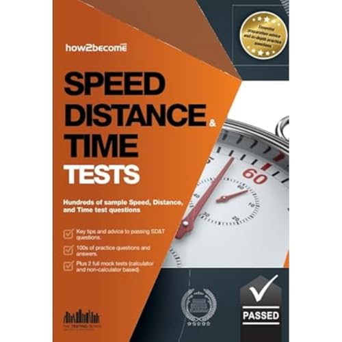 How2Become - Speed, Distance and Time Tests: 100s of Sample Speed, Dis image 1