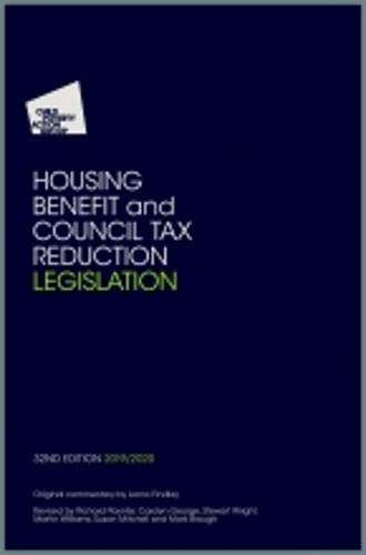 Child Poverty Action - Housing Benefit and Council Tax Reduction Legis image 1