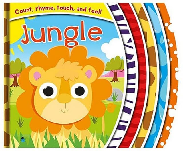 Count Rhyme Touch & Feel - Jungle - Hardback image 1