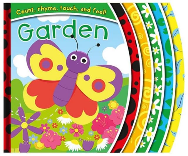 Count Rhyme Touch & Feel - Garden - Hardback image 1