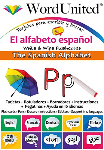 Spanish Alphabet : Write & Wipe Flashcards - Non-book item image 1
