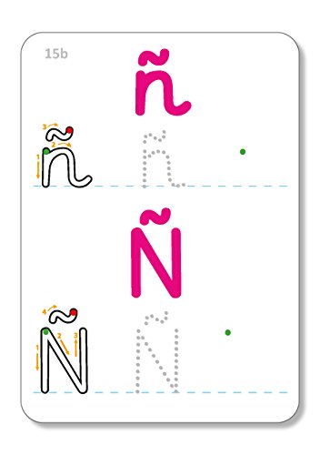Spanish Alphabet : Write & Wipe Flashcards - Non-book item image 5