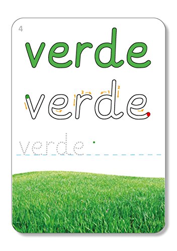 Colours and Shapes in Spanish : Write & Wipe Flashcards - Non-book ite image 3