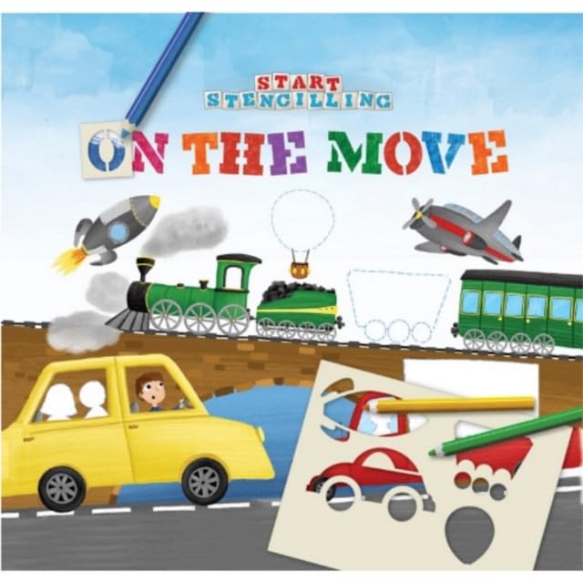 Start Stencilling - On the Move - Hardback image 1