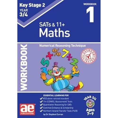 Katrina MacKay - KS2 Maths Year 3/4 Workbook 1 : Numerical Reasoning T image 1