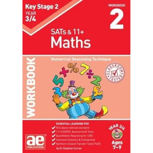 Katrina MacKay - KS2 Maths Year 3/4 Workbook 2 : Numerical Reasoning T image 1