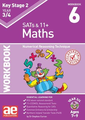 Katrina MacKay - KS2 Maths Year 3/4 Workbook 6 : Numerical Reasoning T image 1