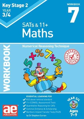 Katrina MacKay - KS2 Maths Year 3/4 Workbook 7 : Numerical Reasoning T image 1