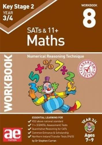Katrina MacKay - KS2 Maths Year 3/4 Workbook 8 : Numerical Reasoning T image 1