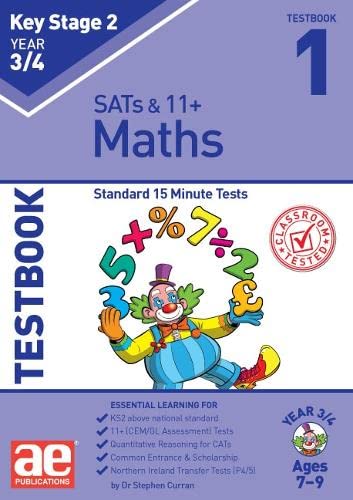 Dr Stephen C Curran - KS2 Maths Year 3/4 Testbook 1 : Standard 15 Minu image 1