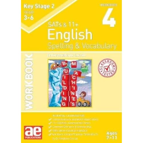 Warren J Vokes - KS2 Spelling & Vocabulary Workbook 4 : Intermediate L image 1