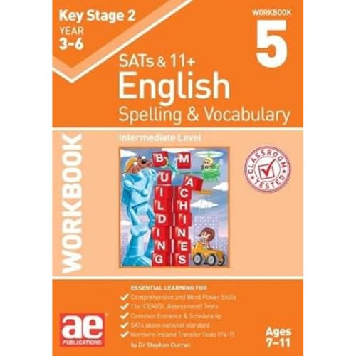 Warren J Vokes - KS2 Spelling & Vocabulary Workbook 5 : Intermediate L image 1