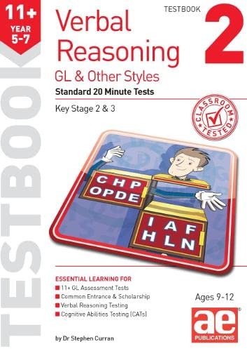 Warren J. Vokes - 11+ Verbal Reasoning Year 5-7 GL & Other Styles Test image 1