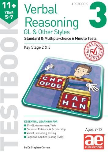 Nicholas Geoffrey St - 11+ Verbal Reasoning Year 5-7 GL & Other Styles image 1