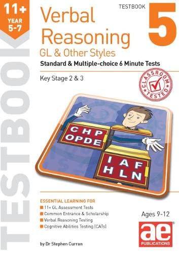 Nicholas Geoffrey St - 11+ Verbal Reasoning Year 5-7 GL & Other Styles image 1
