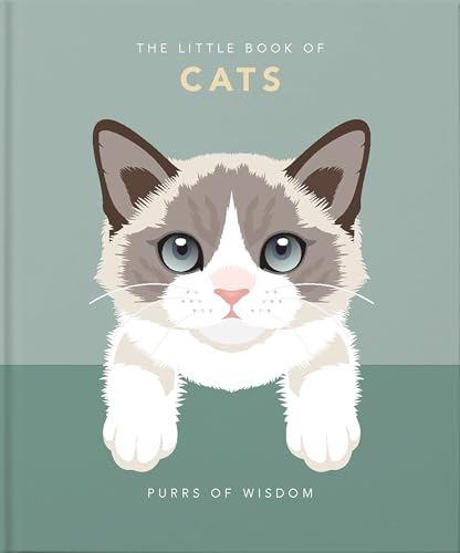 Orange Hippo! - Little Book of Cats : Purrs of Wisdom - Hardback image 1