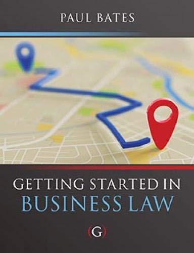 Paul Bates - Getting Started in Business Law - Paperback image 1