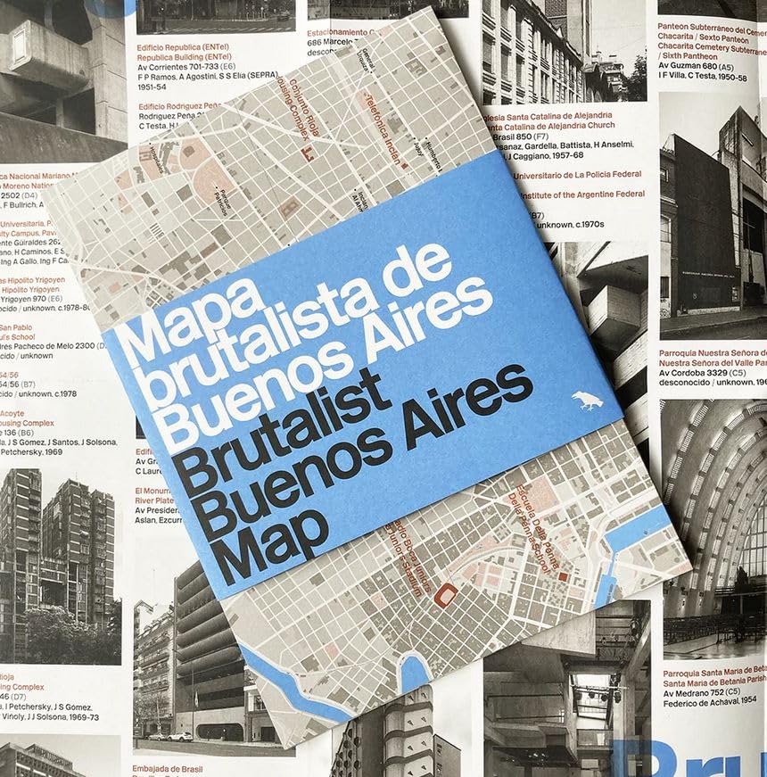 Vanessa Bell - Brutalist Buenos Aires Map / Mapa brutalista de Buenos image 2