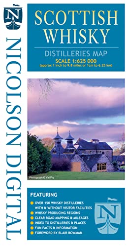 Val Fry - Nicolson Digital Scottish Whisky Distilleries Map - Map image 1