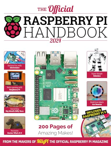 Makers of The MagPi - Official Raspberry Pi Handbook : Astounding proj image 1