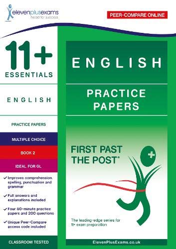 11+ Essentials English Practice Papers Book 2 - Paperback image 1