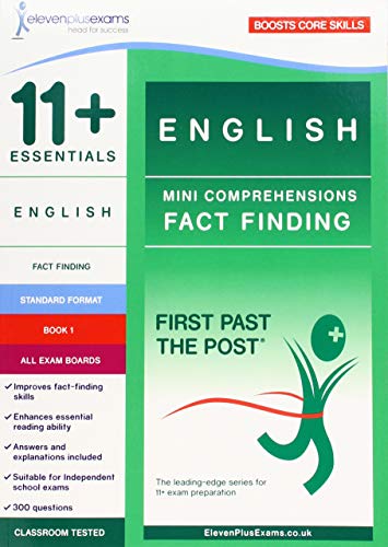 11+ Essentials English: Mini-Comprehensions Fact-Finding Book 1 - Pape image 1