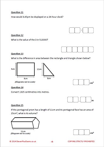 11+ Essentials Numerical Reasoning: Quick-fire Book 1 - Paperback image 4