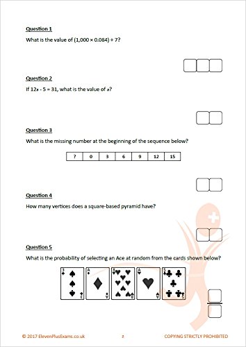 11+ Essentials Numerical Reasoning: Quick-fire Book 2 - Paperback image 5
