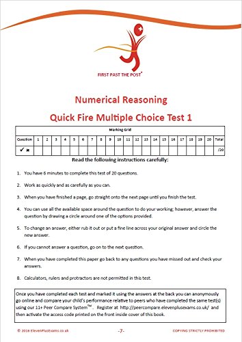 11+ Essentials Numerical Reasoning: Quick-Fire Book 2 - Multiple Choic image 5