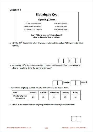 11+ Essentials Numerical Reasoning: Multi-Part Book 1 - Paperback image 6