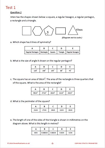 11+ Essentials Numerical Reasoning: Multi-Part Book 1 - Multiple Choic image 5