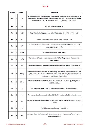 11+ Essentials Numerical Reasoning: Multi-Part Book 1 - Multiple Choic image 7