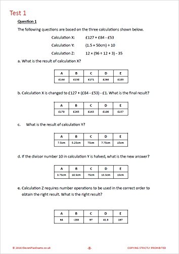 11+ Essentials Numerical Reasoning Multi-Part - Paperback image 4