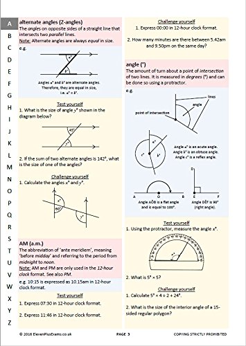 11+ Reference Mathematics Dictionary Plus - Paperback image 4