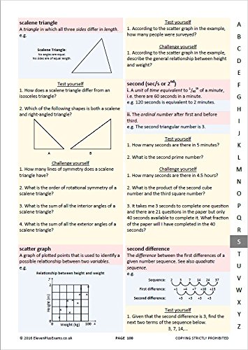 11+ Reference Mathematics Dictionary Plus - Paperback image 7