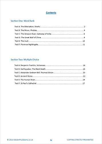 11+ Essentials Verbal Reasoning: Cloze Tests Book 1 - Paperback image 3