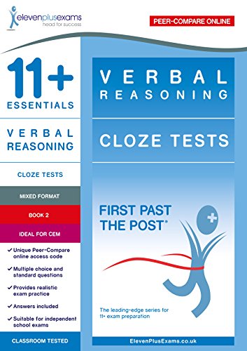 11+ Essentials Verbal Reasoning: Cloze Tests Book 2 - Paperback