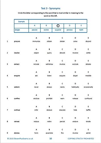 11+ Essentials Verbal Reasoning: Vocabulary Book 1 : First Past the Po image 4