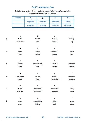11+ Essentials Verbal Reasoning: Vocabulary Book 1 : First Past the Po image 5