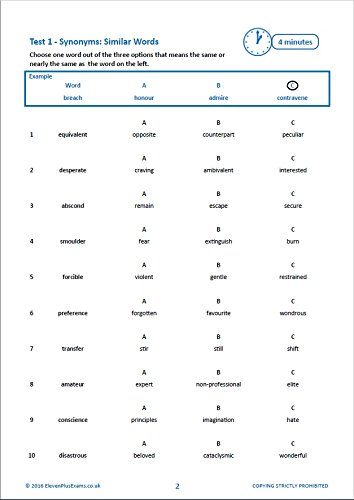 11+ Essentials Verbal Reasoning: Vocabulary Book 2 - Paperback image 4