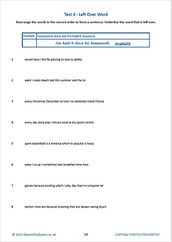 11+ Essentials Verbal Reasoning: Vocabulary, Spelling & Grammar Book 1 image 6