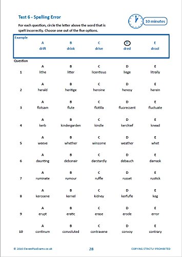 11+ Essentials Verbal Reasoning: Vocabulary, Spelling & Grammar Book 2 image 7
