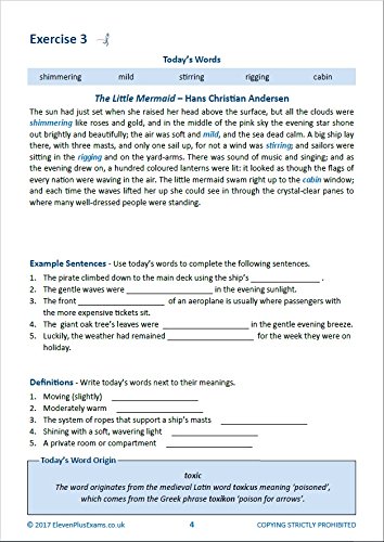 11+ Essentials Verbal Reasoning: Vocabulary in Context Level 1 - Paper image 5