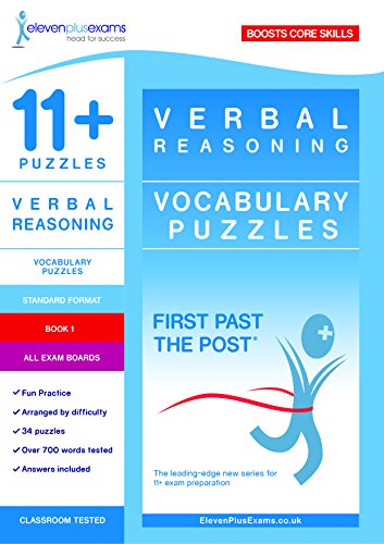 11+ Puzzles Vocabulary Puzzles Book 1 - Paperback