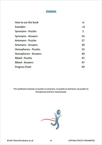 11+ Puzzles Vocabulary Puzzles Book 1 - Paperback image 3